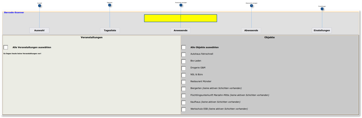 3.3. Zeiterfassung Terminal C